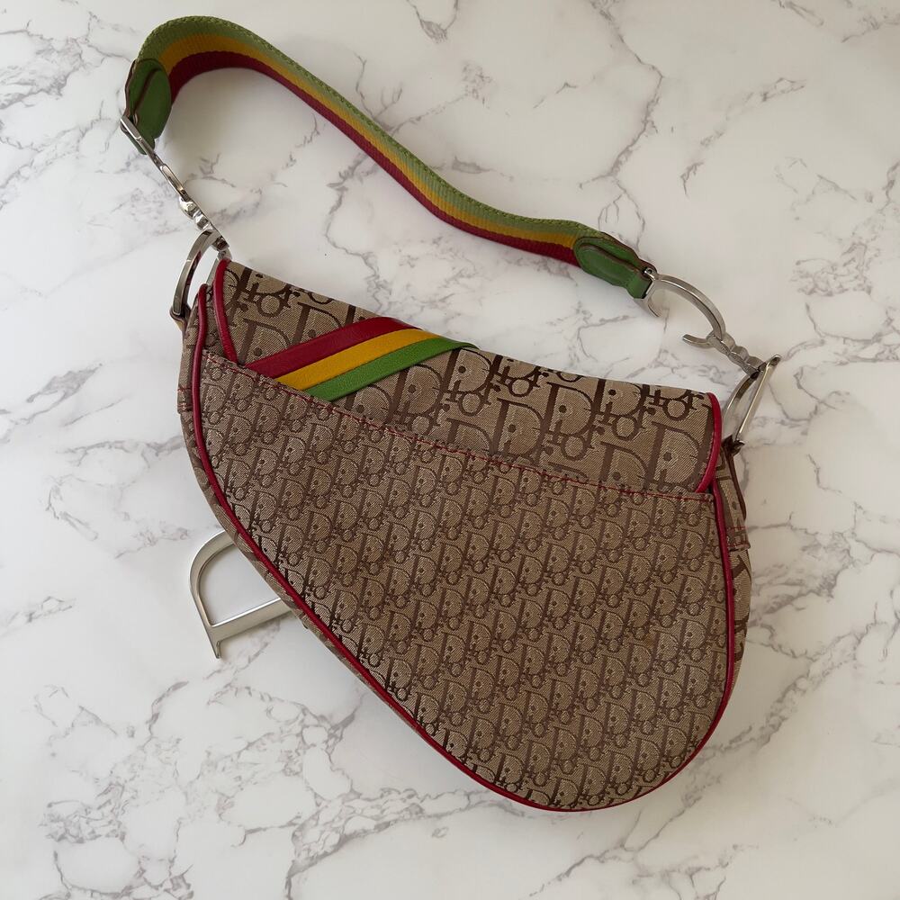 Dior Rasta saddle bag - Picture 2 of 10